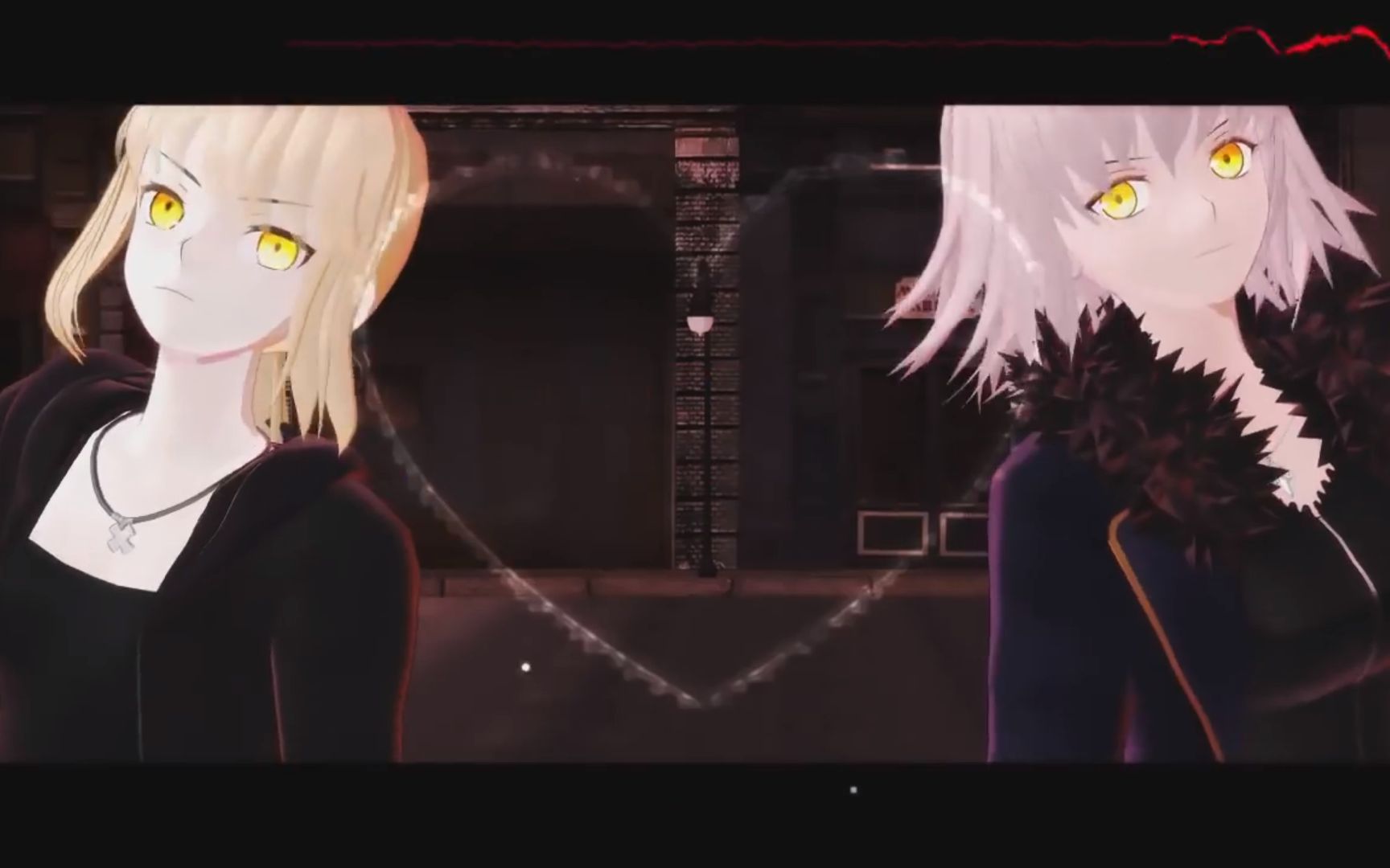 【fgo/mmd】黑呆x黑貞:新宿黑惡勢力街頭熱舞_嗶哩嗶哩_bilibili