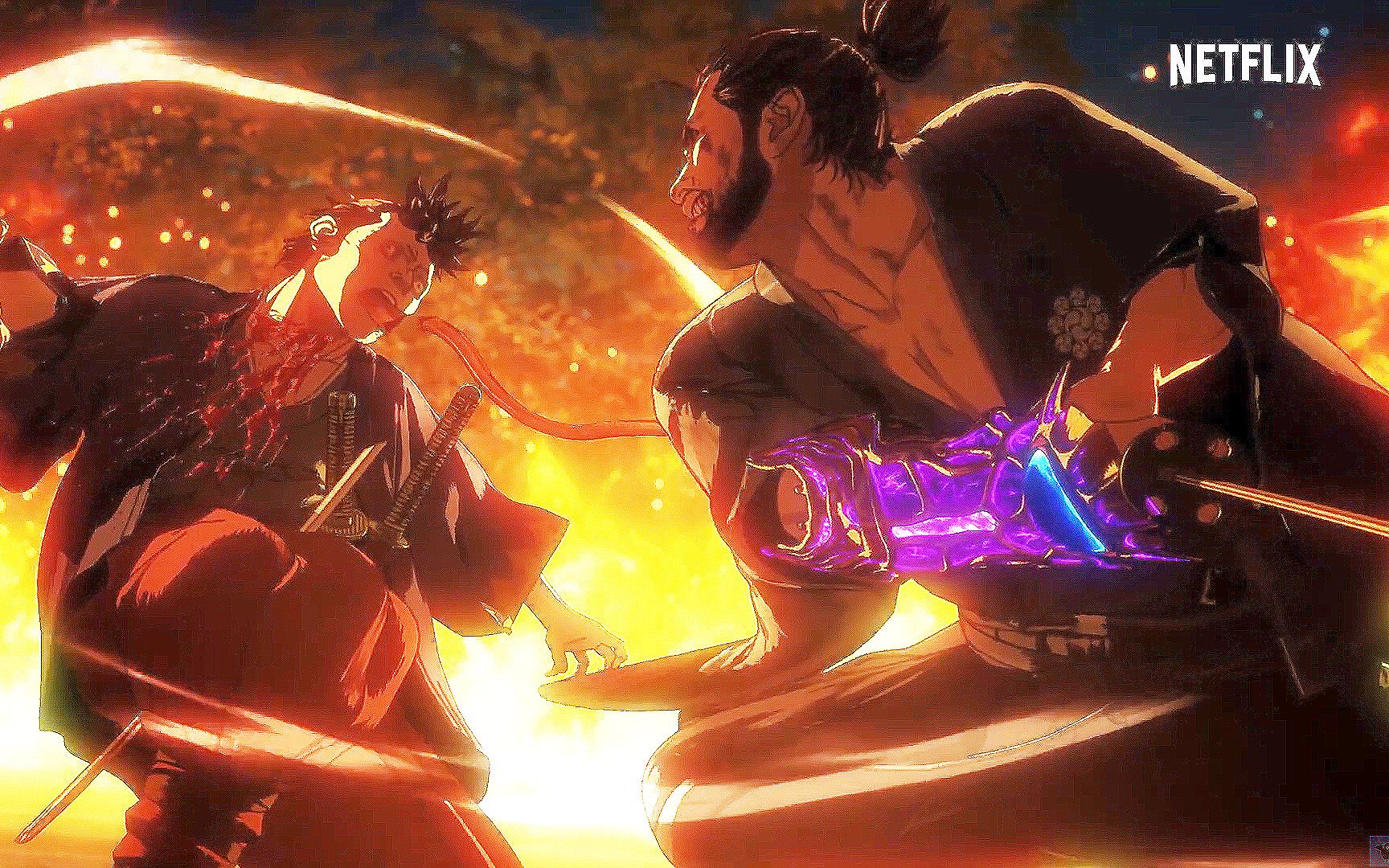 卡普空游戏改编!netflix动画《鬼武者》预告,11.02上线!