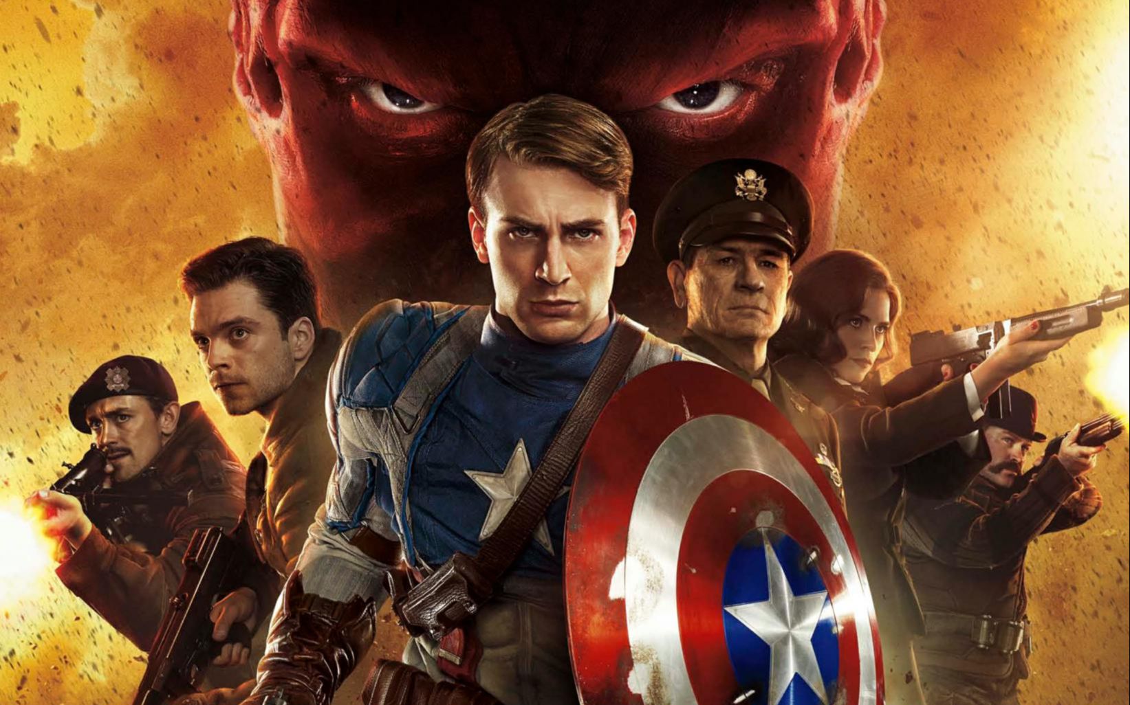 瘦弱小伙注射了超级士兵血清后瞬间变成了肌肉壮汉