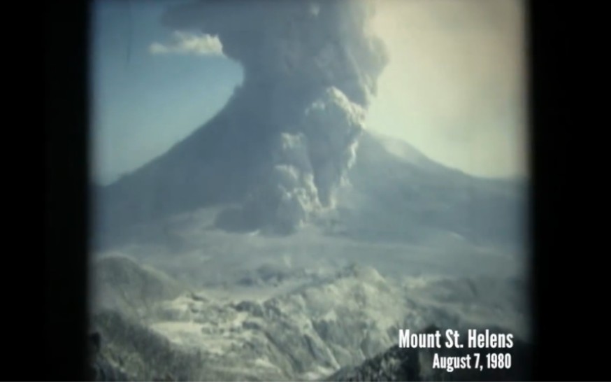 1980年8月7日美国圣海伦斯火山喷发哔哩哔哩bilibili