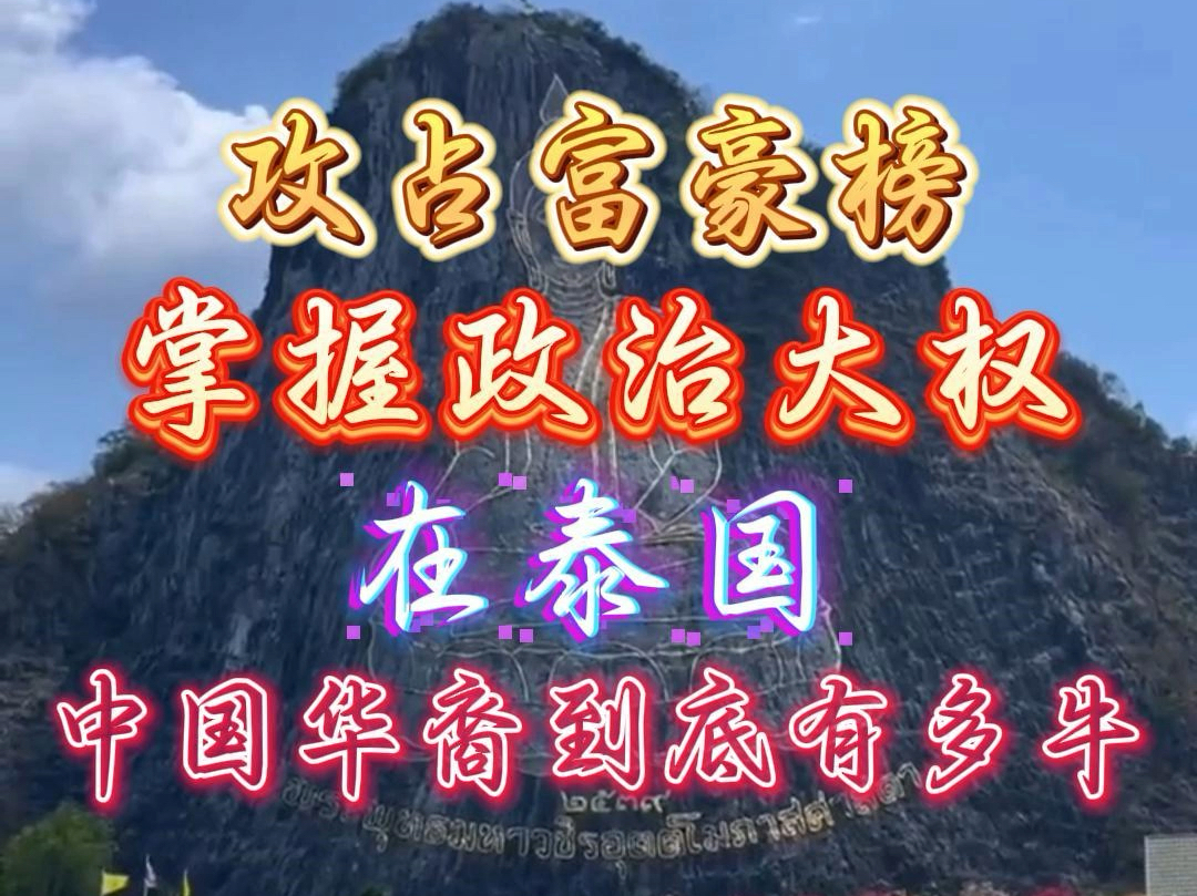 在泰国的华裔到底有多牛.#泰国华裔 #泰国社会 #泰国生活 #泰国华人 #泰洋先生哔哩哔哩bilibili