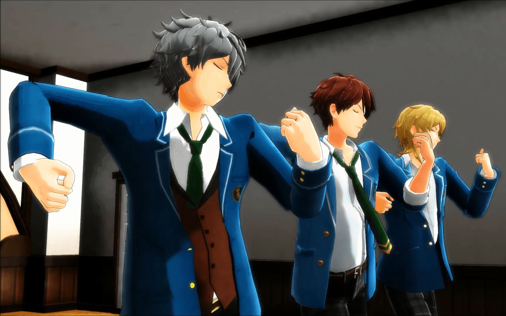 偶像梦幻祭mmd3a三傻的日常5高能注意3a三傻