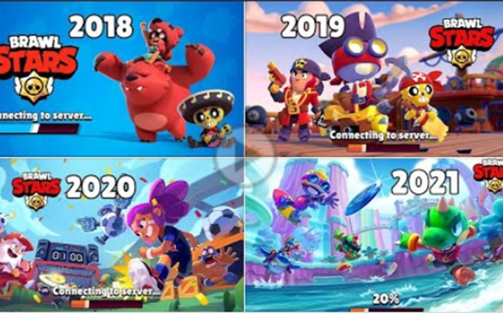 [荒野乱斗]历代版本载入画面_荒野乱斗