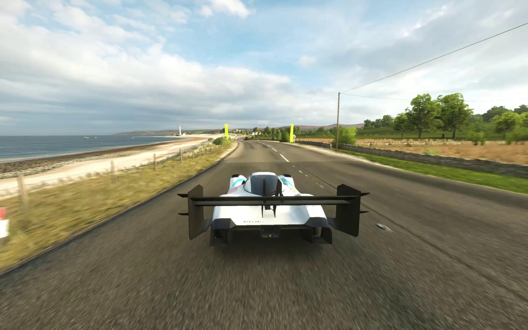 地平线4 大众idr 用这头下压力怪物跑环岛就是享受