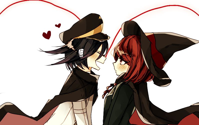 【弹丸论破v3 mmd】王马与秘密子的no title