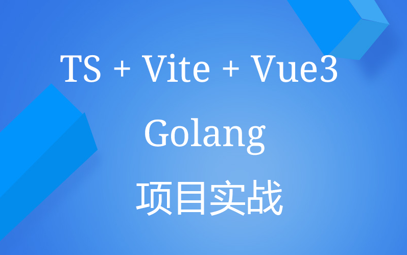 TypeScript + Vite + Vue3 + Pinia + Golan - 哔哩哔哩