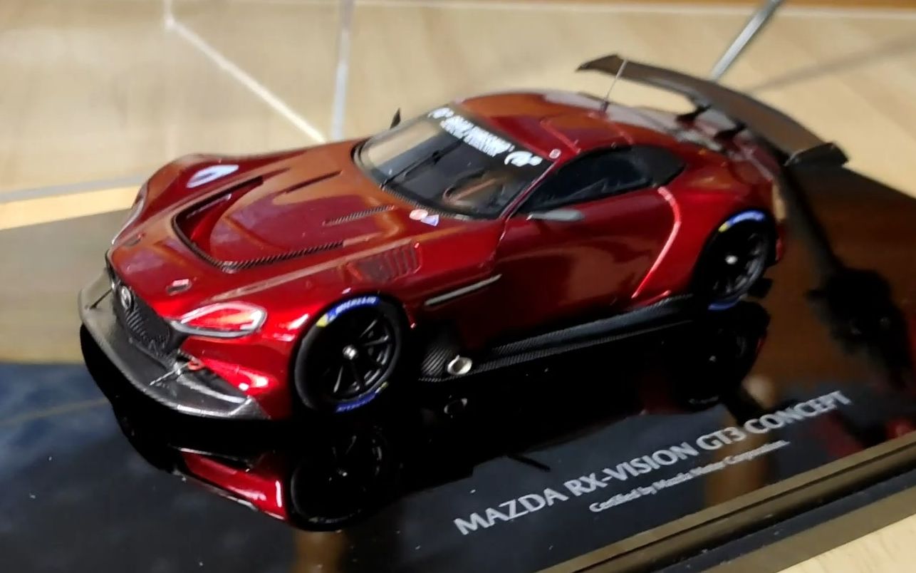 全网首测 马自达 rx vision gt3 车模简单评测