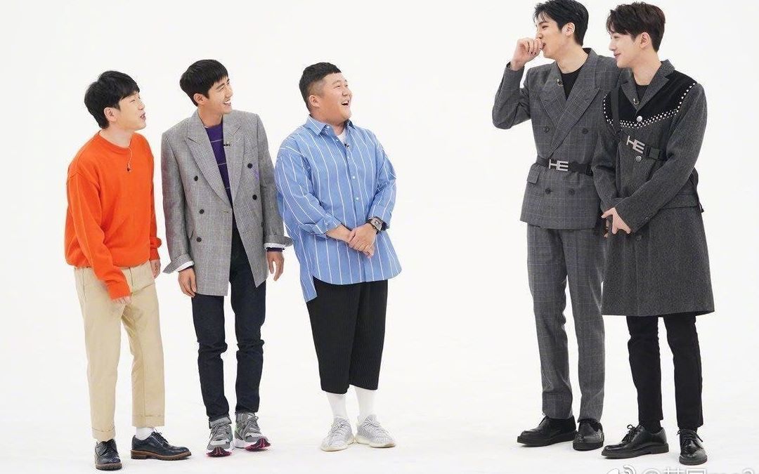 韩网热议冲击性的郑禹硕赖冠霖身高实感