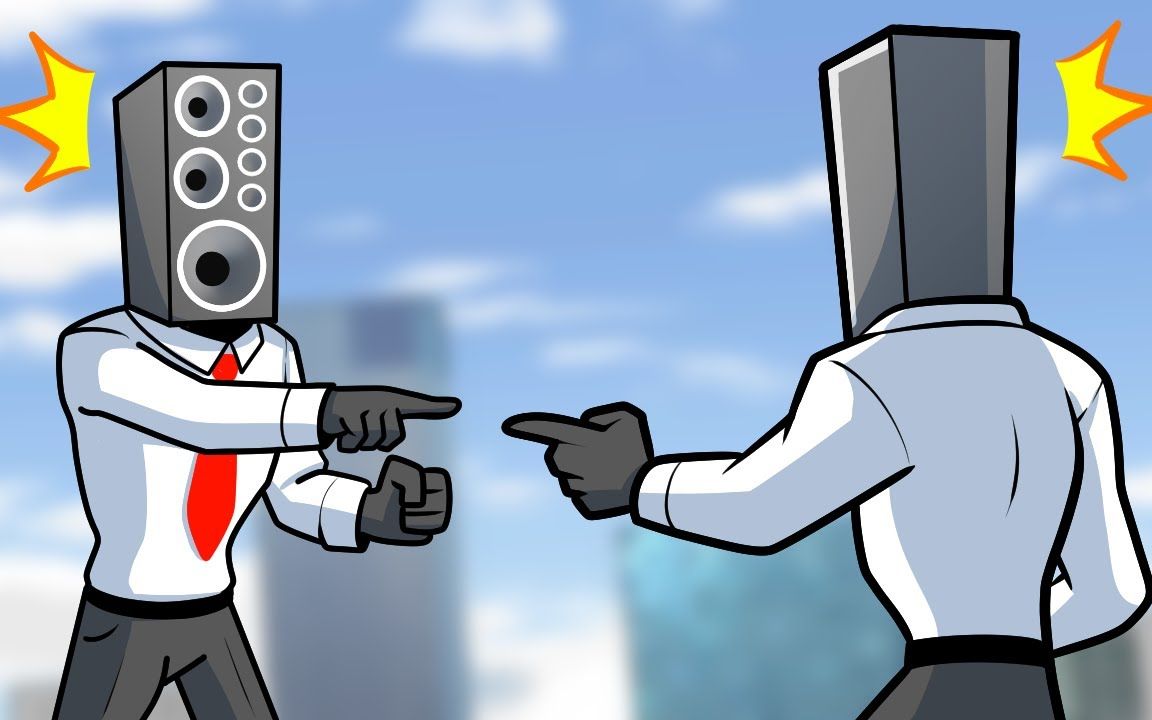 [图]Speakerman VS Speakerman (Skibidi Cartoon Animation)