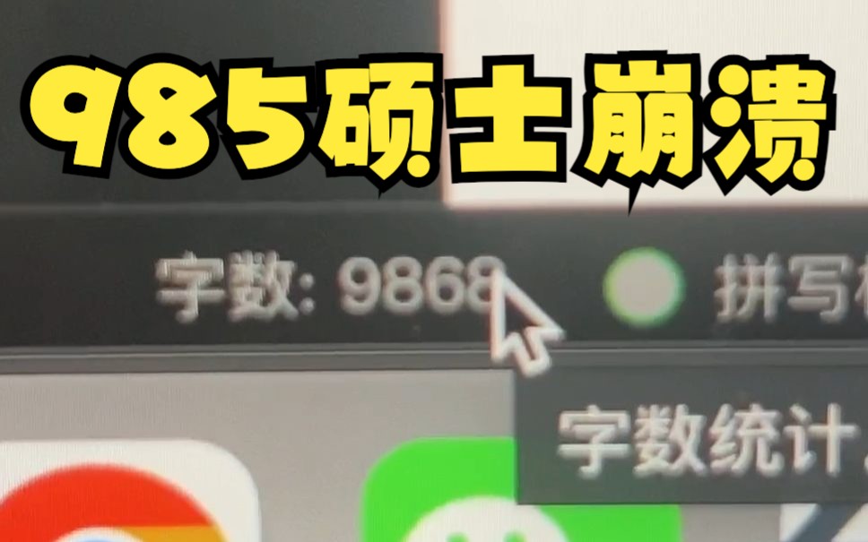 硕士论文还有25天要交,正文0字,改了三版绪论,延毕、退学还是挣扎一下?哔哩哔哩bilibili