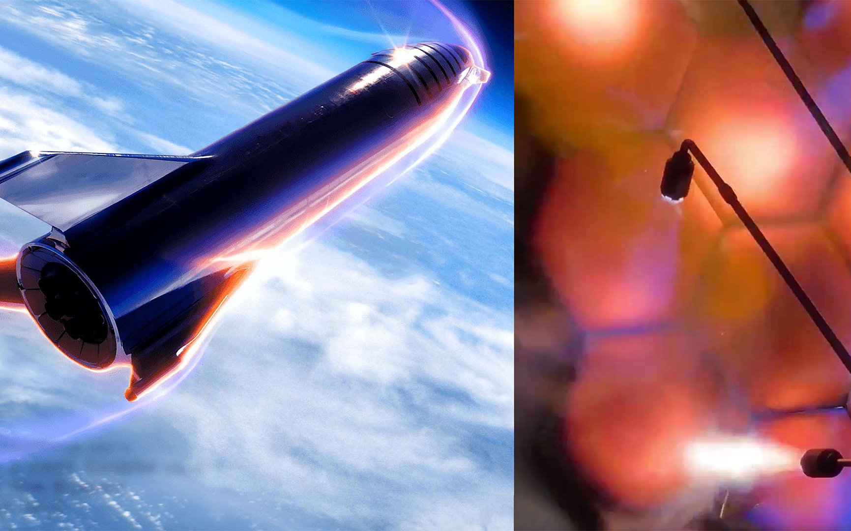 中文字幕轨道飞行的防护盾谈谈spacex星舰的隔热瓦