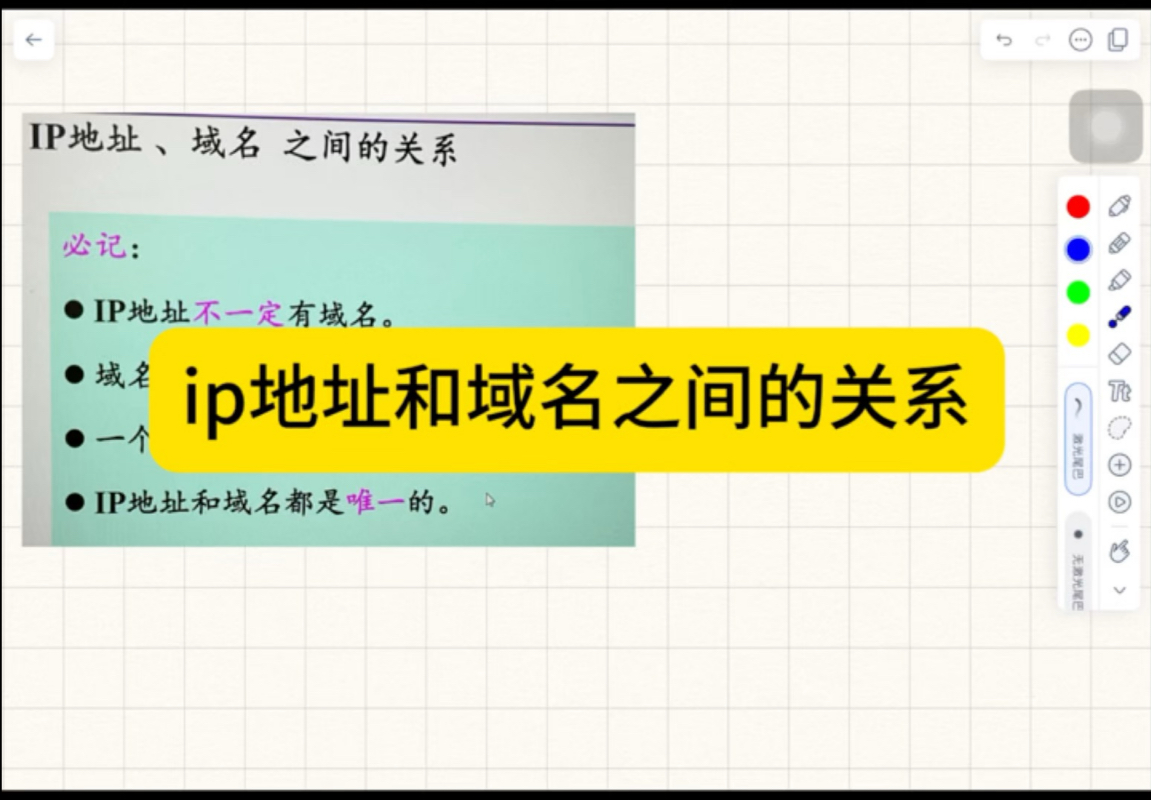 【掌握】ip地址和域名之间的关系~