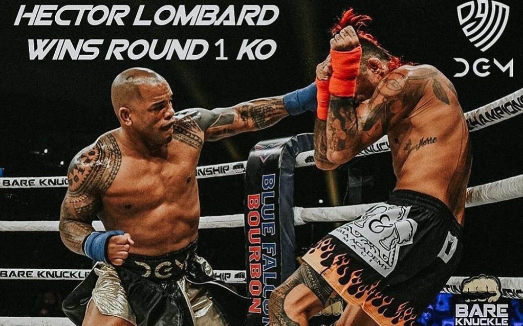 【古巴雷神赫克托隆巴德出战裸拳赛】Hector Lombard Knockout Of Kendall Grove Full Fight哔哩哔哩bilibili