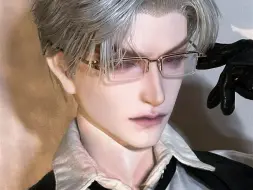 【bjd】Daddy!! 好喜欢他戴眼镜啊！！~恋与深空～秦彻cos