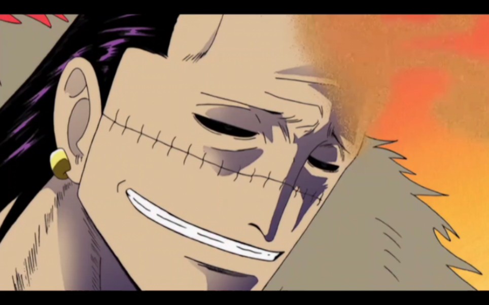 路飞挑战克洛克达尔