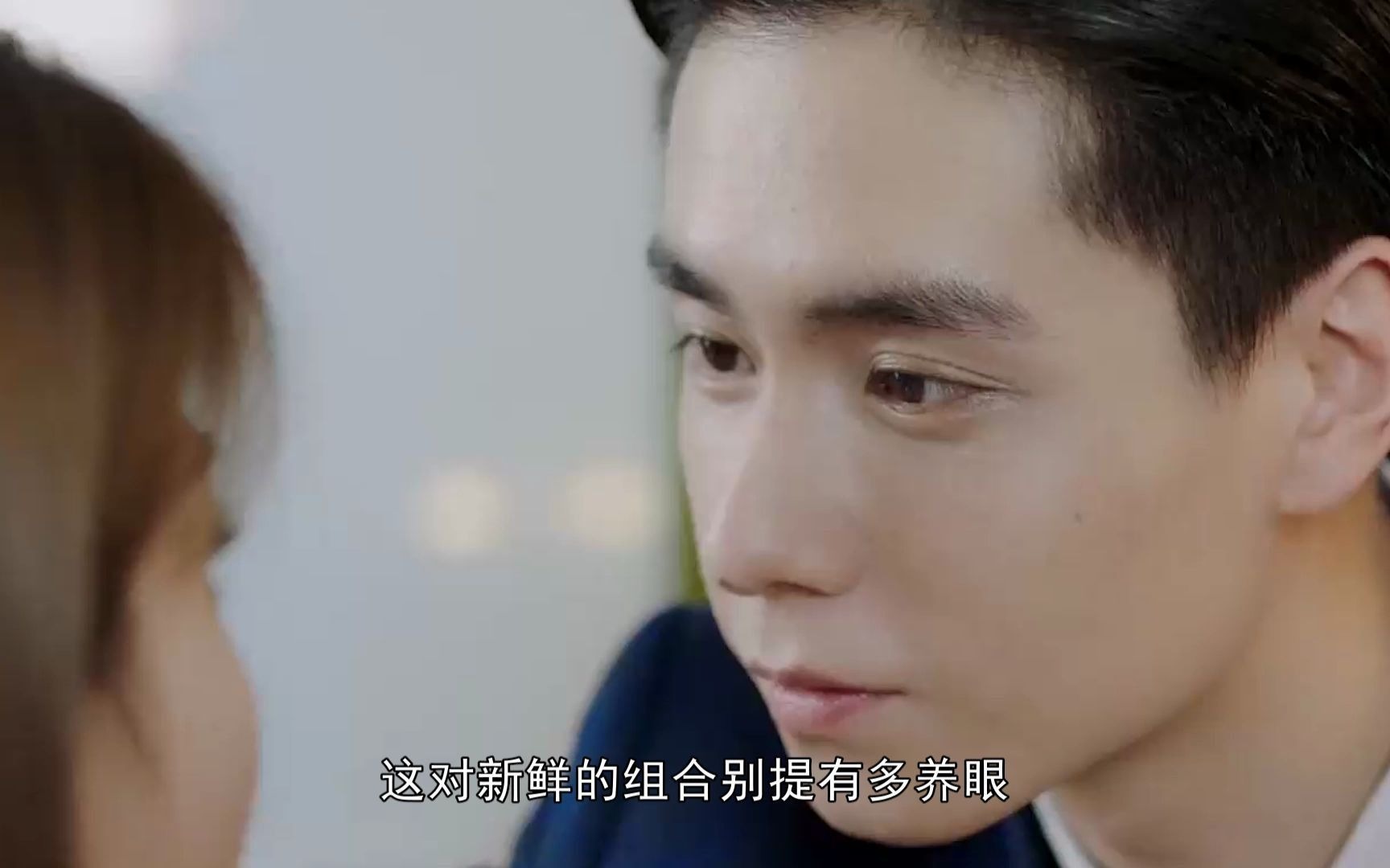 《小风暴》花絮:吻戏没开始胡一天就红了耳根,乔欣帮擦嘴好暖