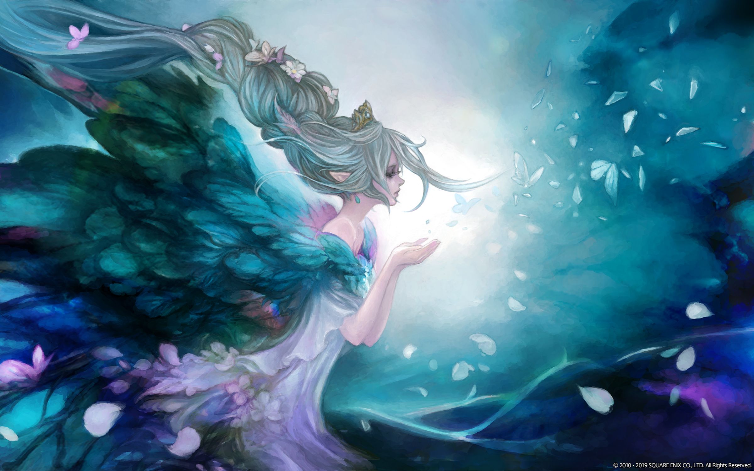 【最终幻想14】ff14_妖精王titania殲殛戰 黑骑pov.