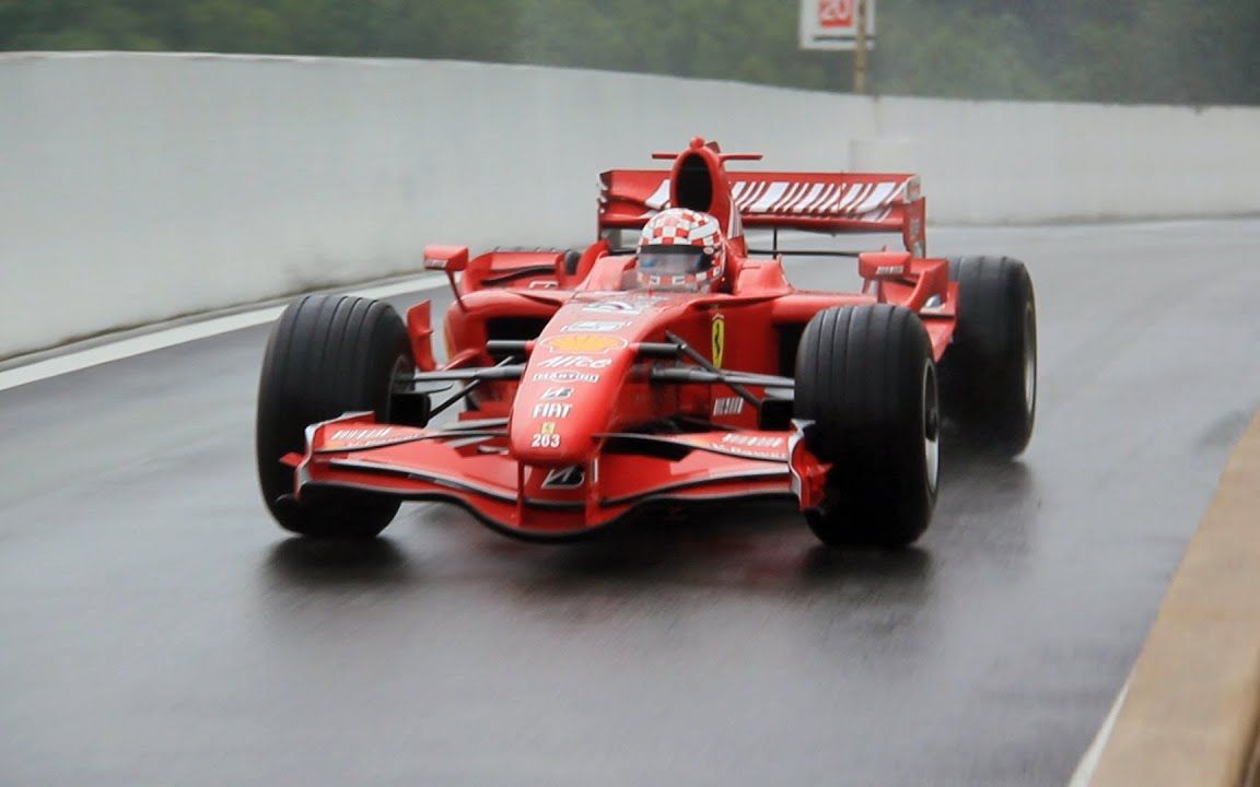 来听一听法拉利最后一辆世界冠军赛车f2007的震撼声浪吧_哔哩哔哩