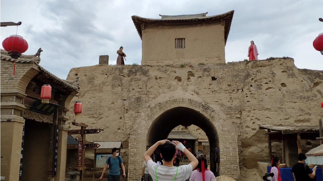 大话西游拍摄地,周围都是古建筑,年代感很强