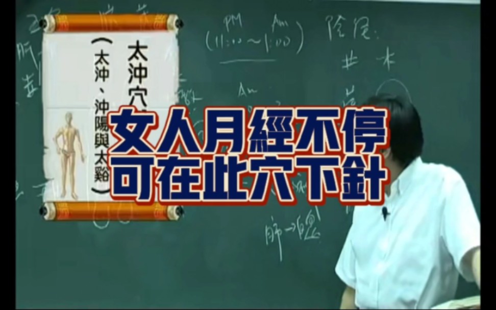 女人滴漏不止月经不停,男人睾丸痛都可以在此穴下针治疗哔哩哔哩bilibili