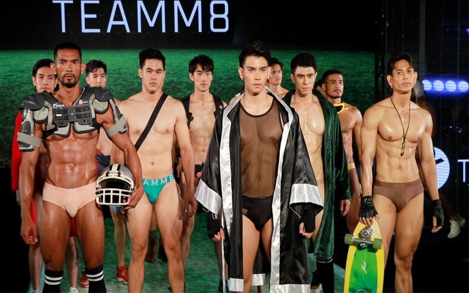 [图]【泰国TEAMM8】Actiff Fashion Fest 2022 男士内裤秀