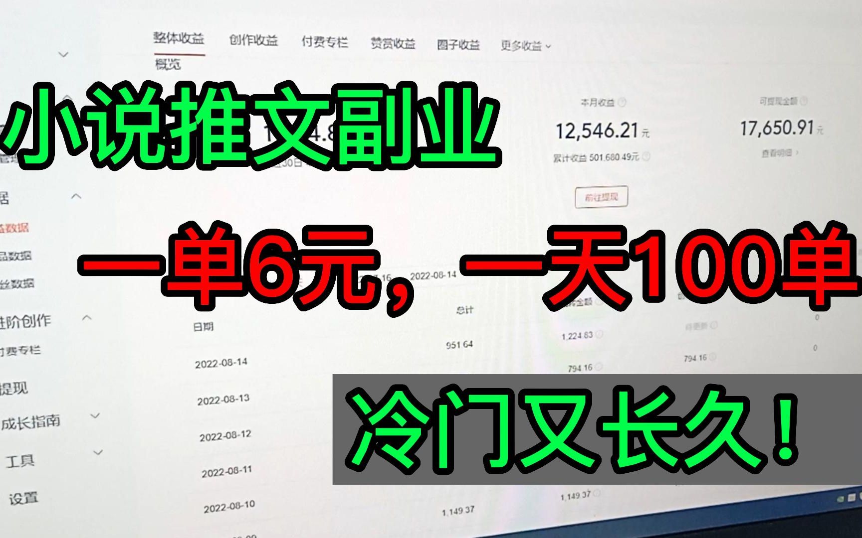 小说搬砖兼职,秒赚2000元方法,0风险,超级简单(保姆喂饭级教程)哔哩哔哩bilibili