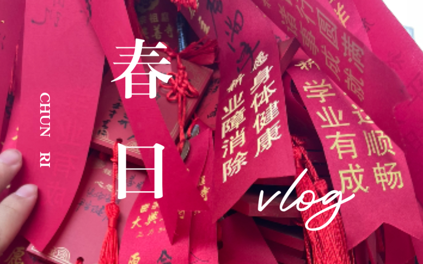 西安网课日常#3vlog13网课丨蓝天|大兴善寺祈愿|走路回家顺便西安闲逛哔哩哔哩bilibili