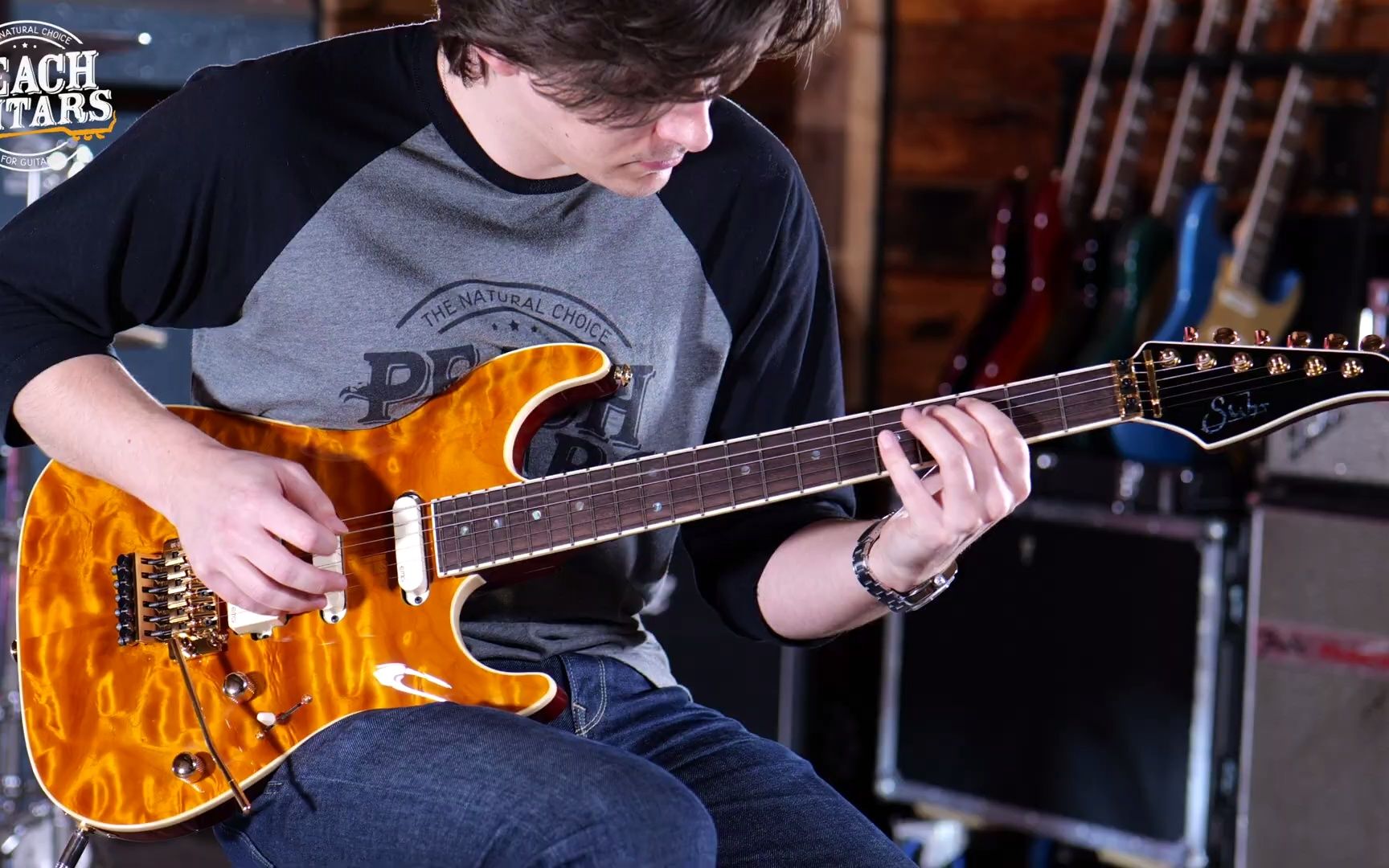 【名琴欣赏】 suhr carve top standard knopfler spec - 65517