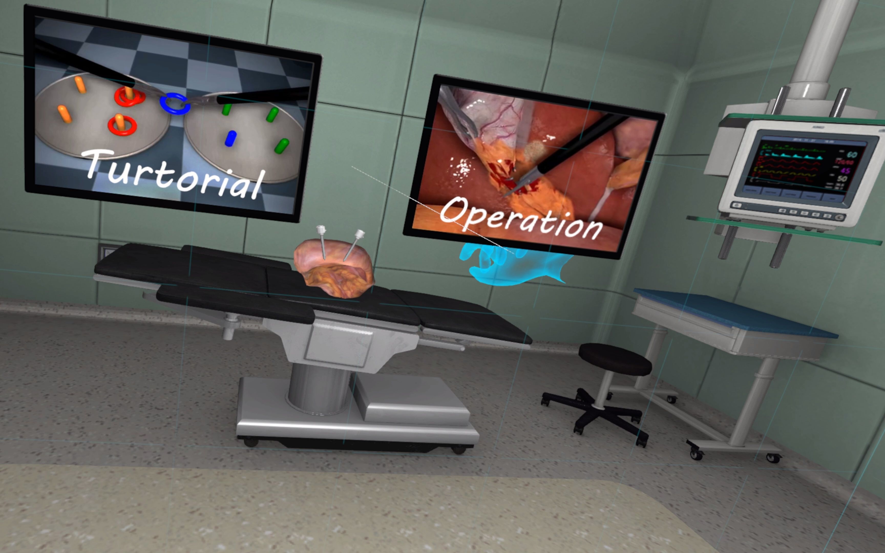 vr游戏 外科手术机器人 即兴的操作即兴的吐槽