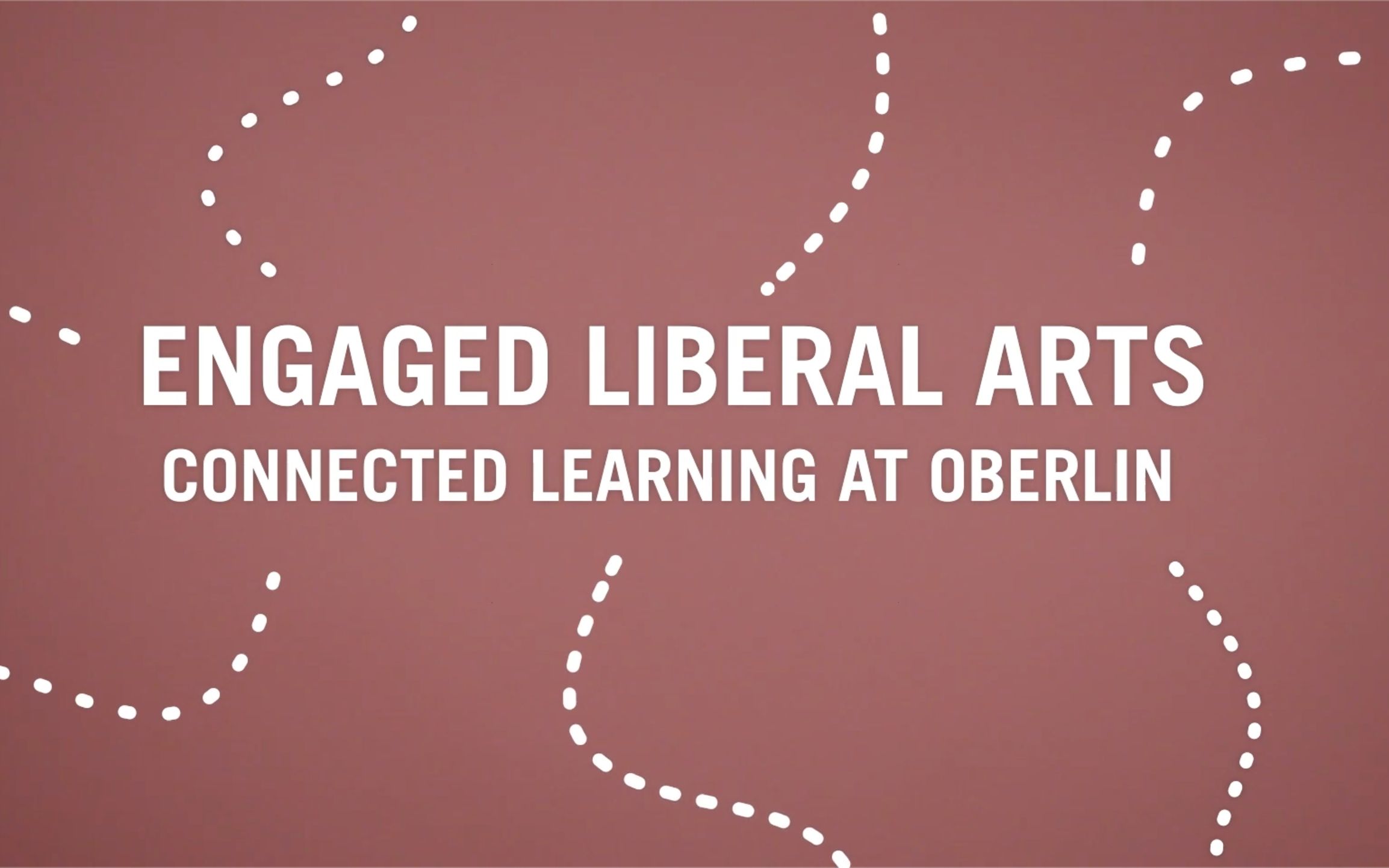 [图]Engaged Liberal Arts at Oberlin