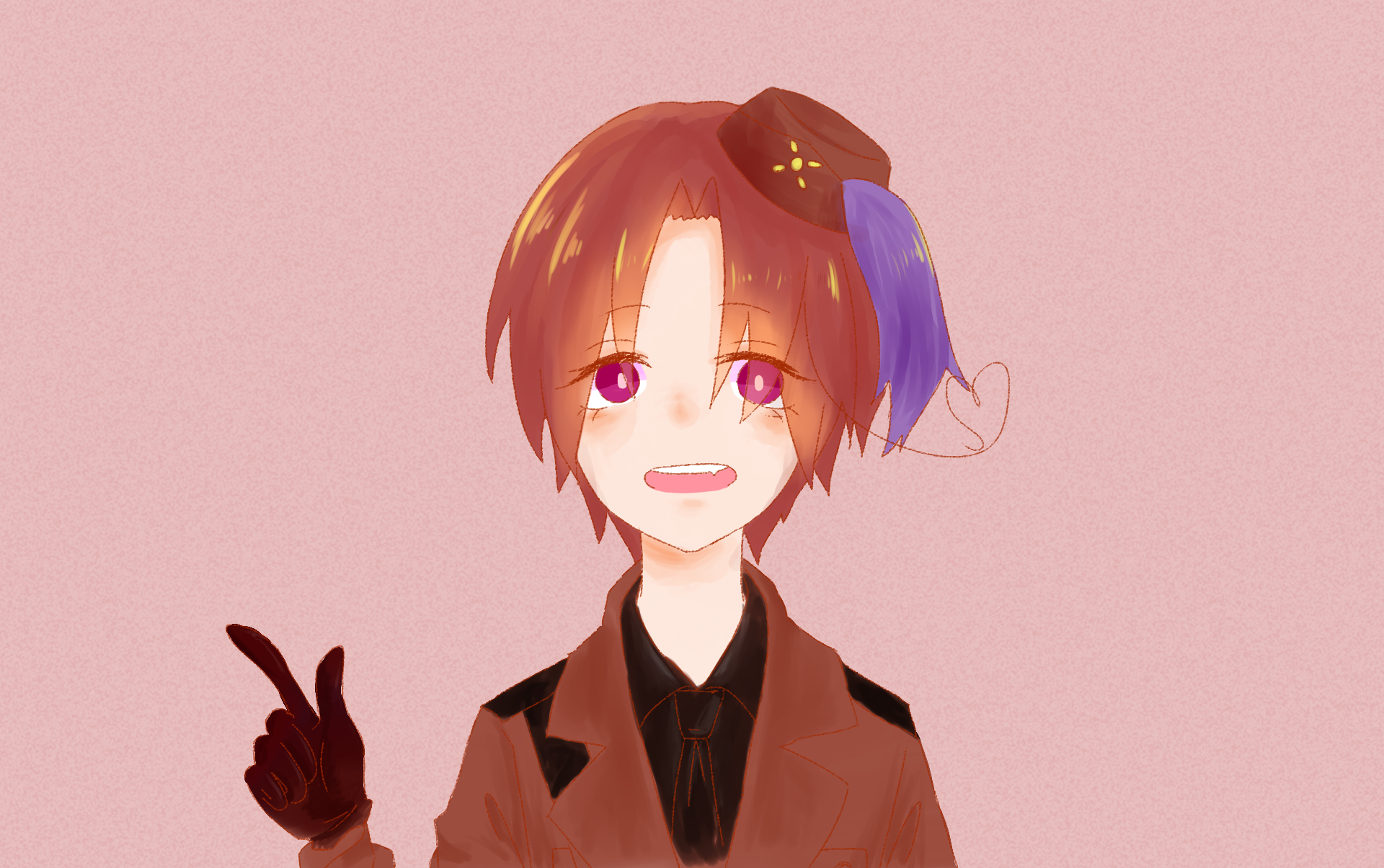 【aph手书】卢西安诺:听说你们想看我变得可爱?