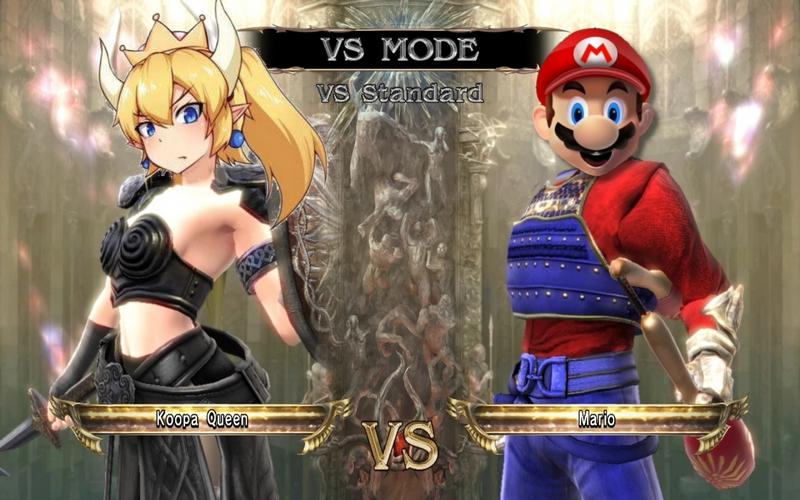 超级任魂库巴姬vs马里奥库巴公主真好看爆衣了