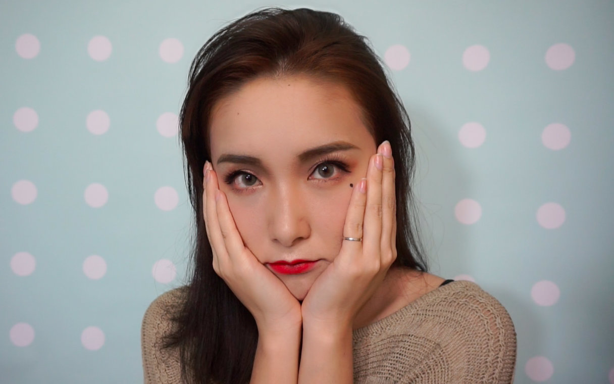 小性感欧美混血妆