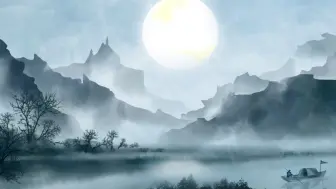 Tải video: 2188 古筝曲云水禅心背--景  中秋写意水墨山水古风配乐伴奏led舞蹈舞台大屏幕背景视频素材