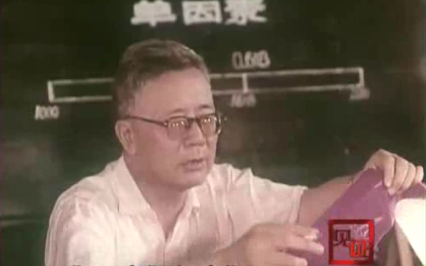 [图]【1972新影微记录】教授在工人中间【华罗庚推广优选法】