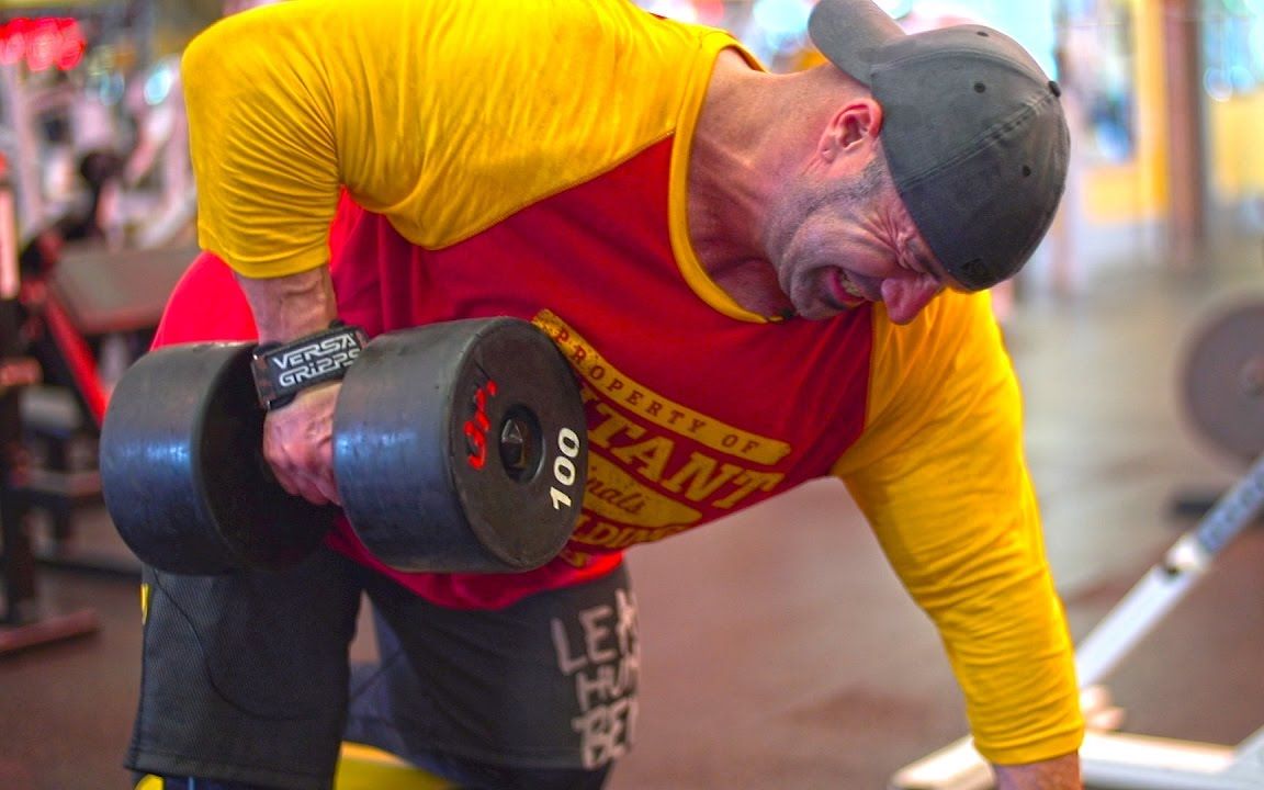 大重量划船不是随便练,职业巨背王是怎样做的?