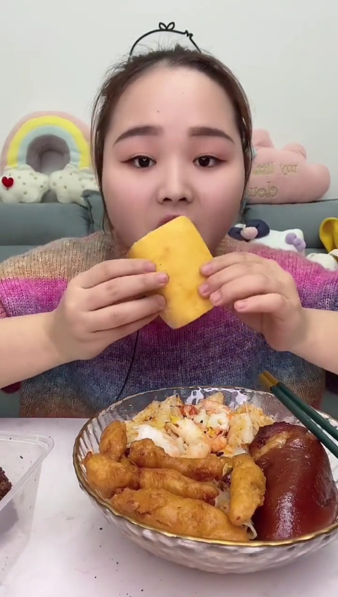 大脸妹格格2月合集主食甜品合集含二倍速四倍速