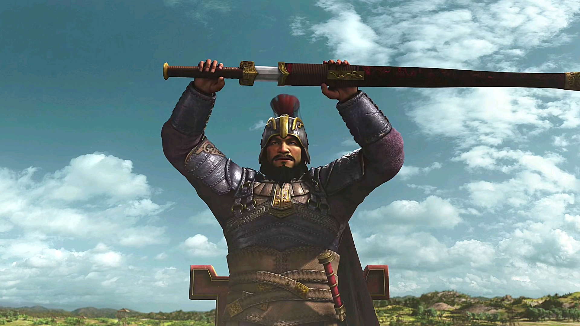 三国演义3d动画借你人头一用汝老母妻小吾当好生奉养还望不要吝啬哟