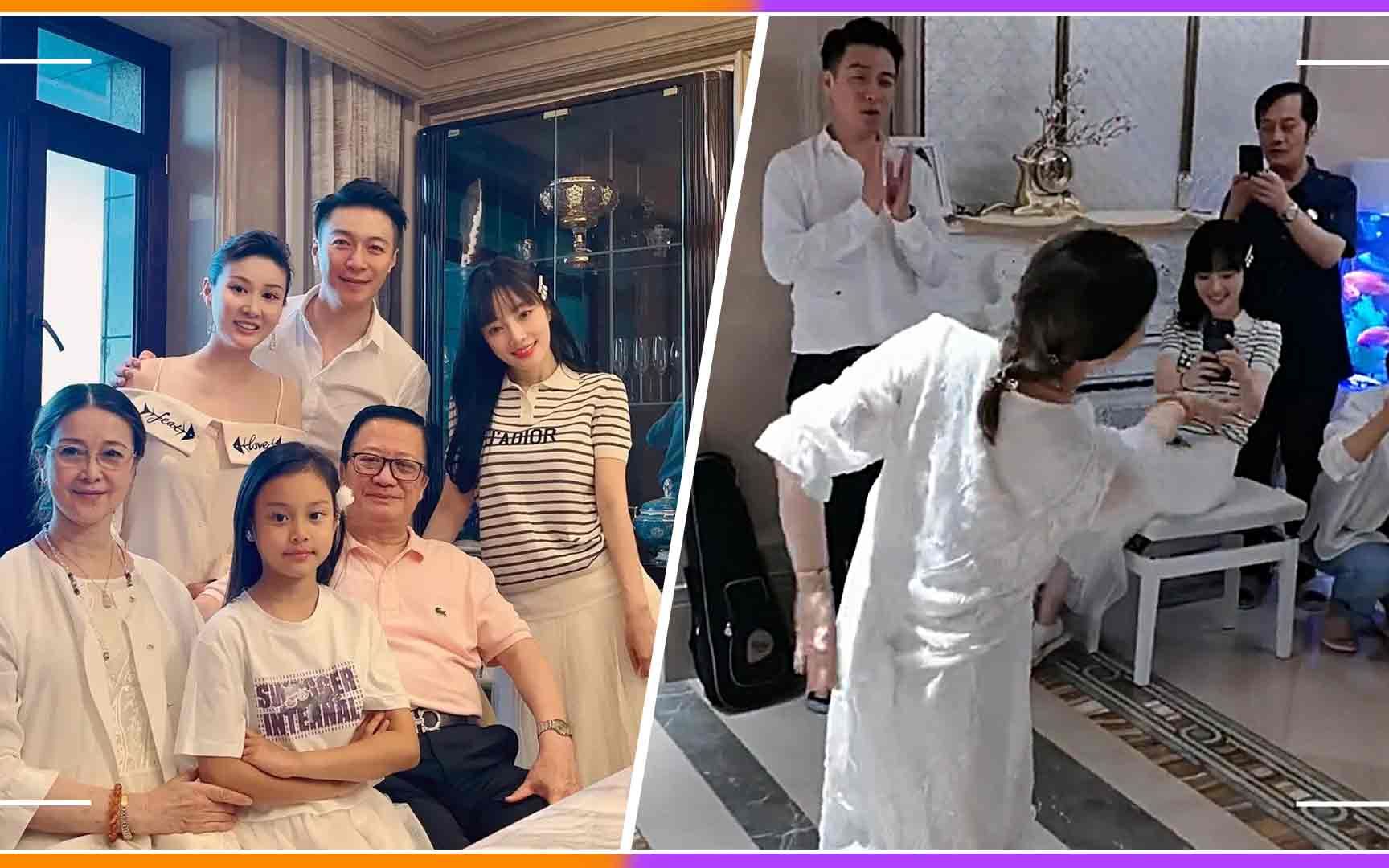 李小璐妈妈豪宅内庆生,多人伴奏起舞超热闹,丈夫出镜破离婚传闻哔哩哔哩bilibili