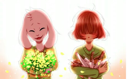 网络天才需要多久才能猜出chara和asriel?