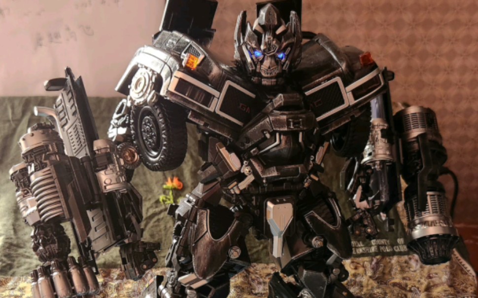 黑曼巴ls09放大版铁皮重涂前后对比,欢迎重涂交流