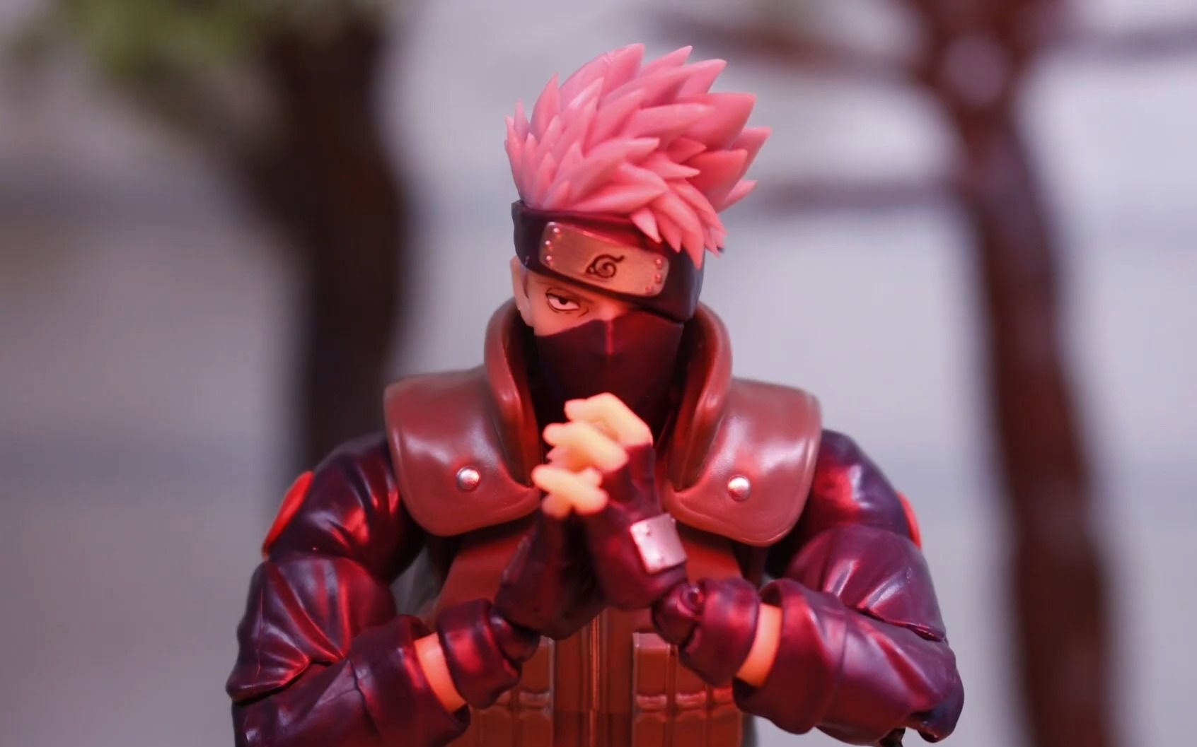 【定格动画】佐助 vs 卡卡西【搬运 kokezotv 作品】