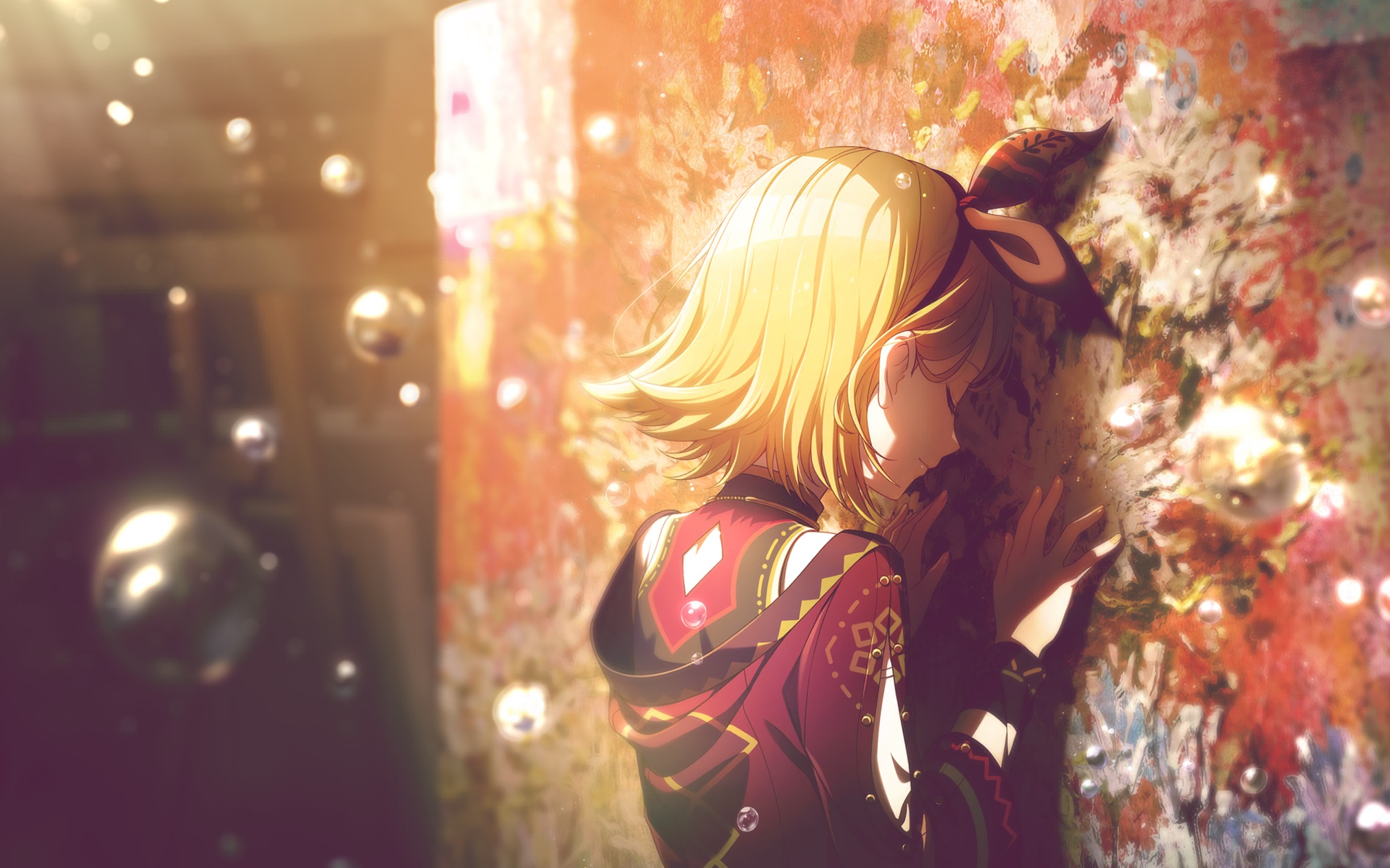 【中字】4★镜音铃「想传达到的歌声」卡面剧情前后篇