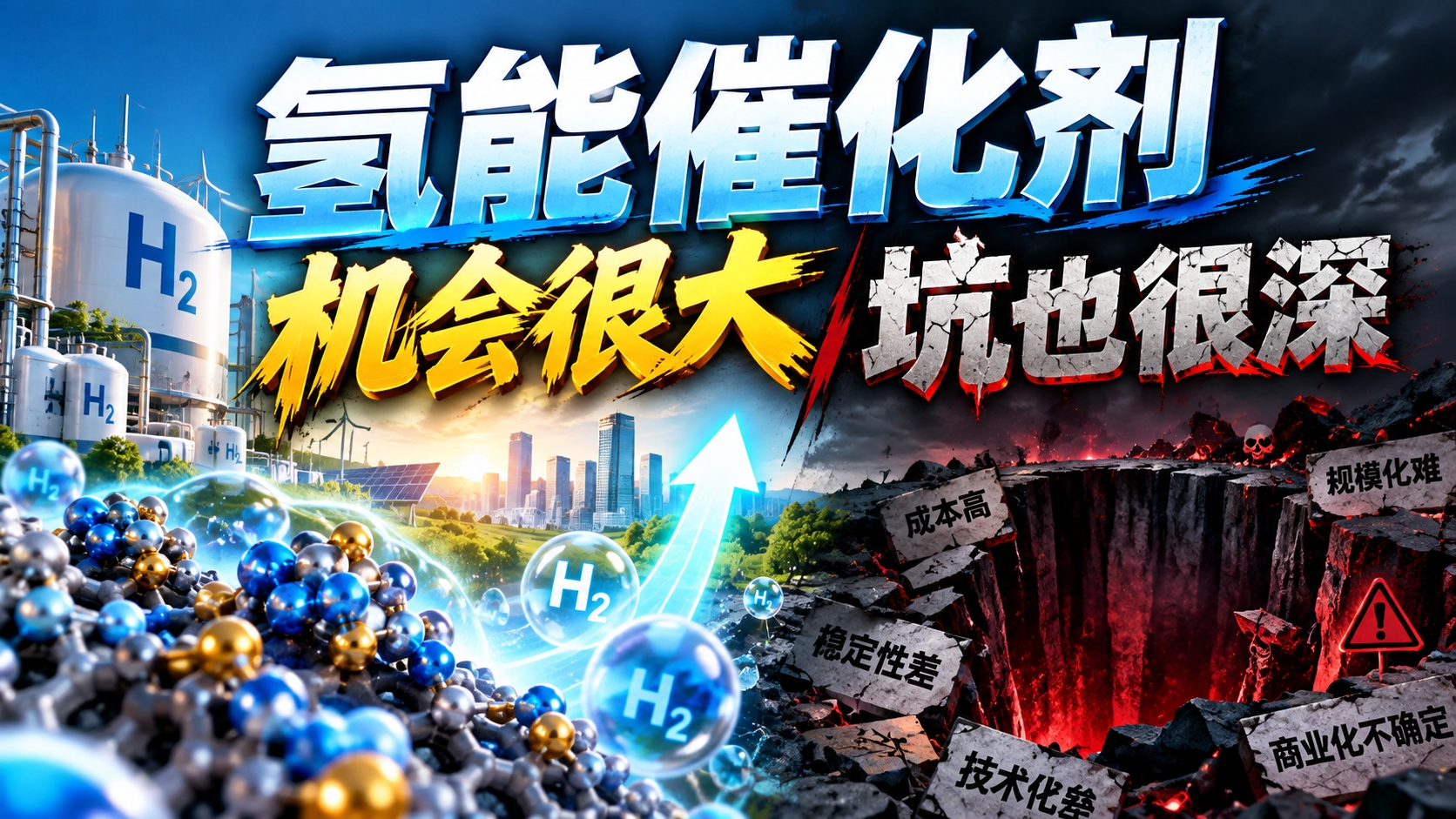 氢能催化剂，机会很大，坑也很深