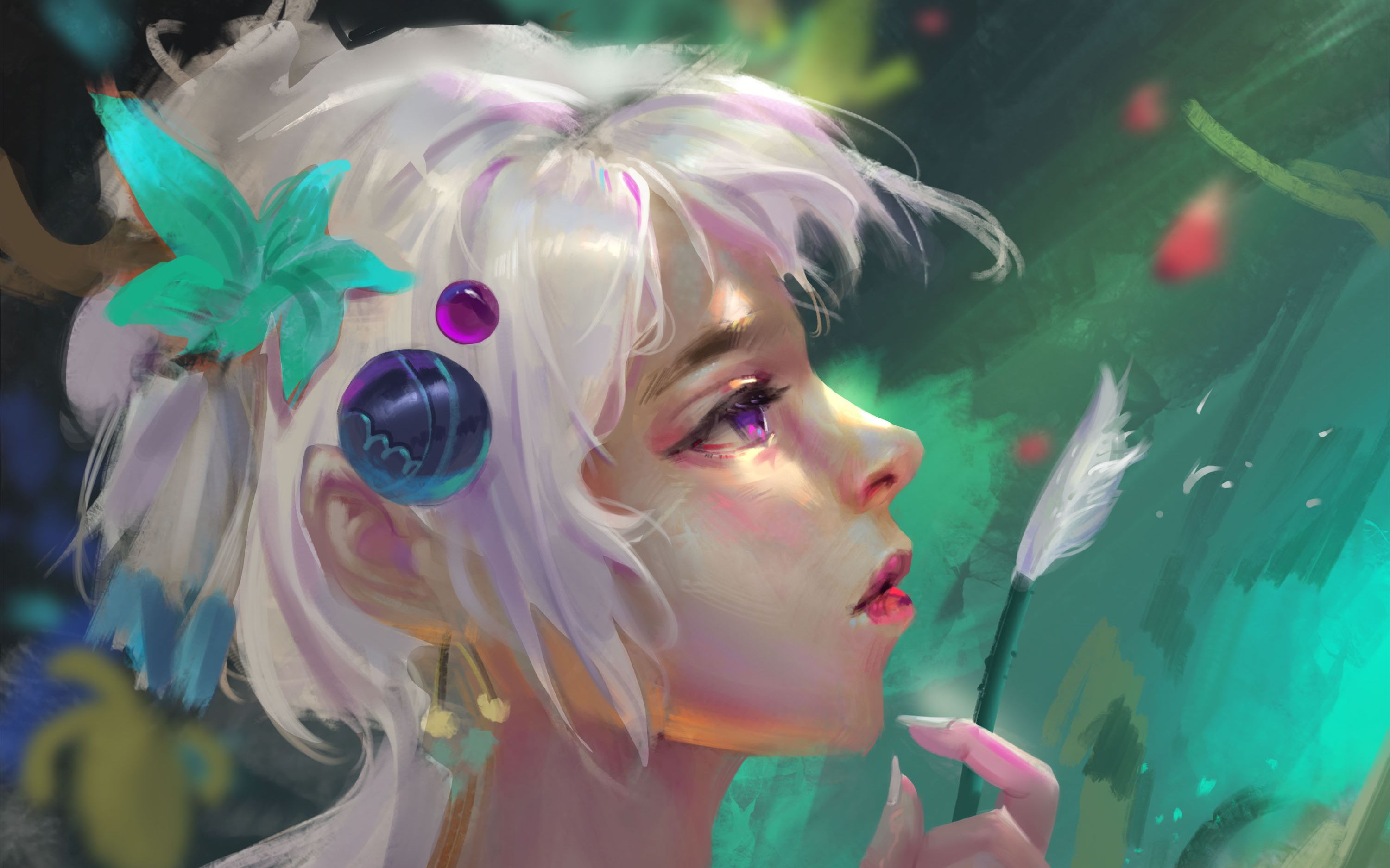 【板绘厚涂】蒲公英