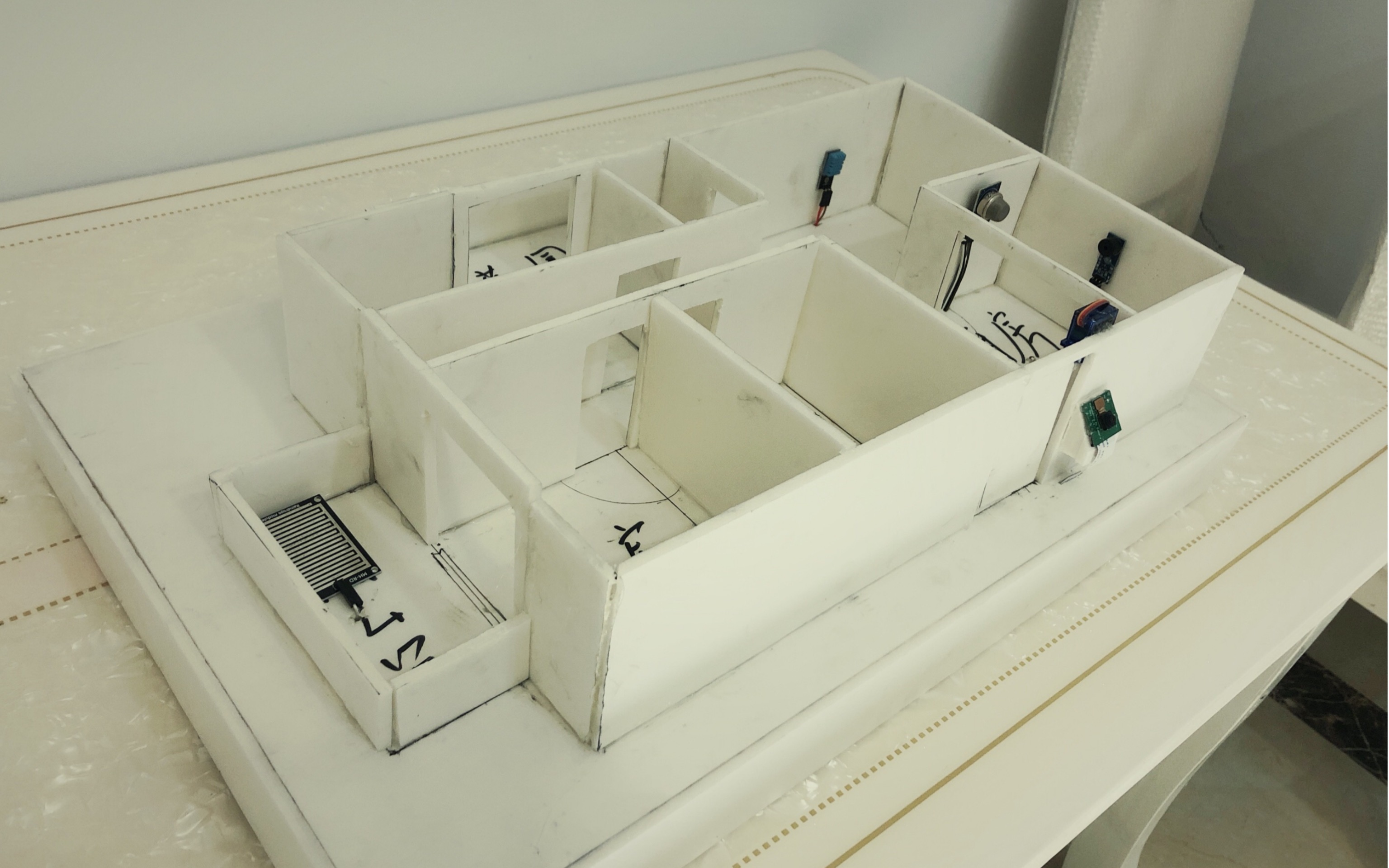 智能家居设计模型—毕业设计