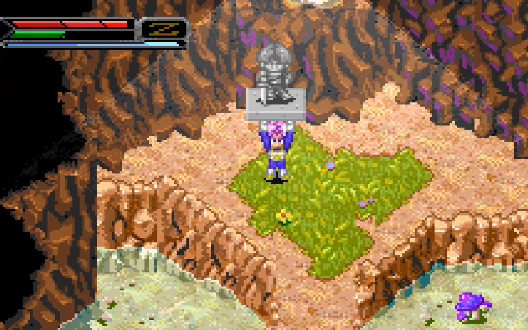 gba悟空的遗产2第十八期蘑菇洞获得特兰克斯石像