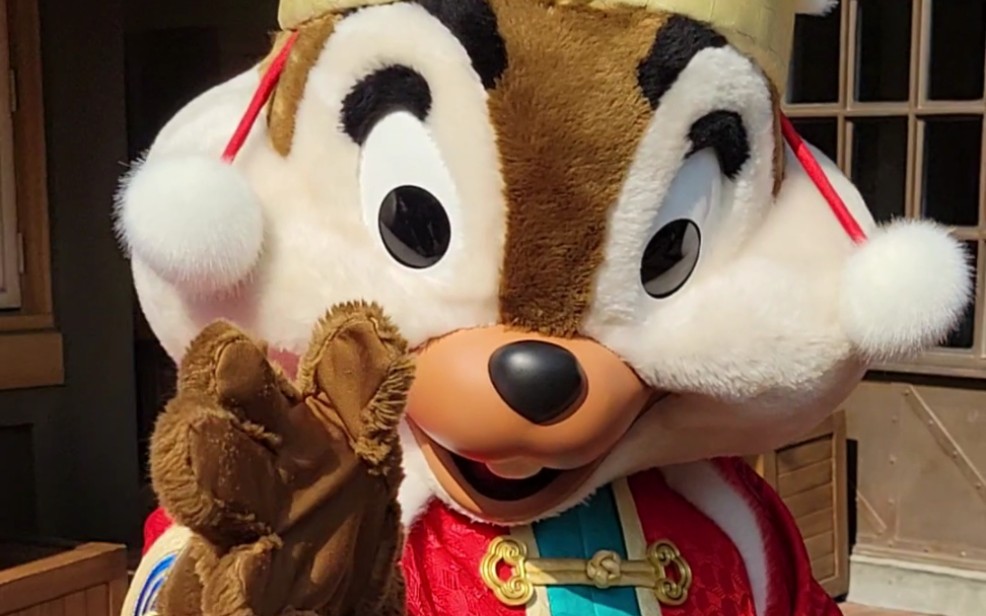 迪士尼新春|奇奇:我胃口好你看不见吗?