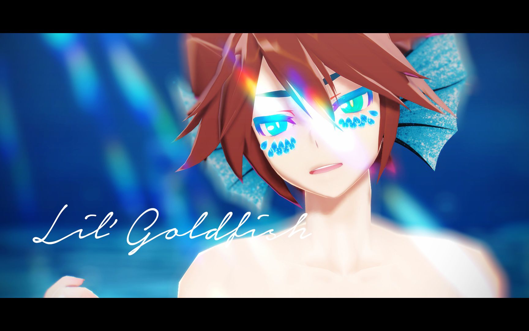 凹凸世界mmd人鱼安lilgoldfish