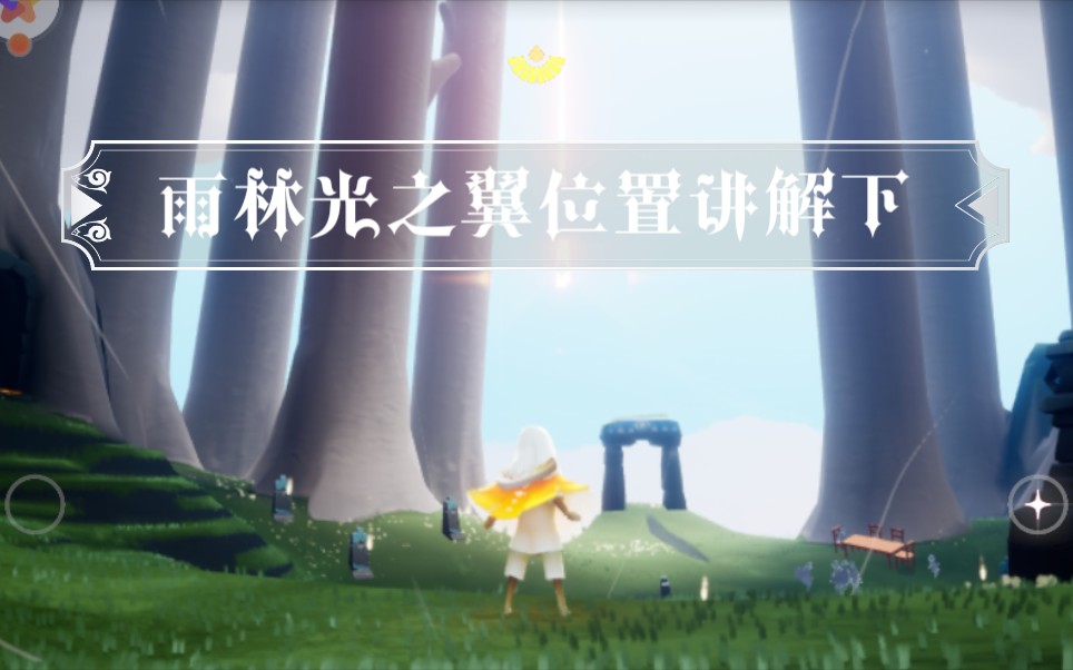 活动作品光遇光遇雨林地图光之翼位置下篇萌新入坑必看的全讲解